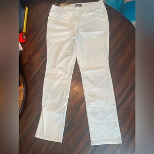 Chico's So Slimming White Jeans